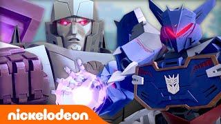 Megatron and Optimus Join the SAME TEAM?! | Transformers: EarthSpark | Nickelodeon Cartoon Universe