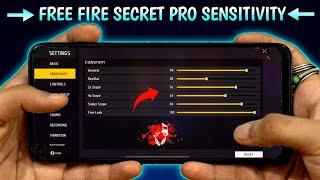 Free Fire Pro Sensitivity [ Secret ] Setting + Fire Button Size | New Headshot Setting |