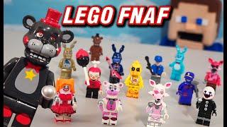 Five Nights at Freddy's LEGO Mini Figures! Sister Location & Pizzeria Simulator Bootleg FNAF!