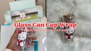 How To Wrap a Glass Tumbler Using Printable Vinyl and a Laminate Sheet