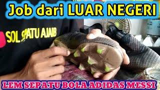 STEP AWAL MENGELEM SEPATU BOLA KIRIMAN DARI LUAR NEGERI