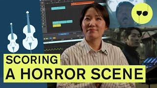 Create FEAR with STRING INSTRUMENTS! Writing music to a HORROR CUE