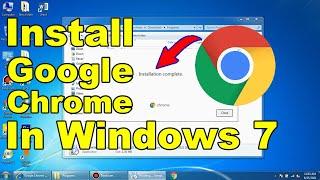 Install google chrome on windows 7 |  Download google chrome in windows 7
