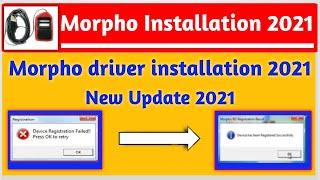 Morpho driver install 2021, Rd service new version install 2021, ll Mycyber Solutions ll