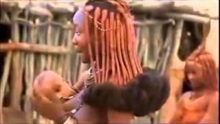 African Himba Women and himba family