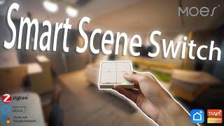 #smartswitch#moes#smartsceneswitch#tech CHEAP FLIC ALTERNATIVE?! Smart Scene Switch for Smart Life