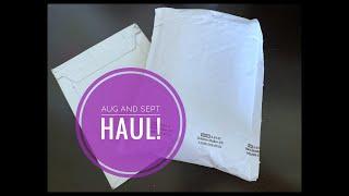 Aug - Sept Haul | TCMC, GlamPlanner, Letters to Apollo