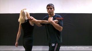 Krav Maga - Gun from Behind:  Touching (Live Side Control Details)