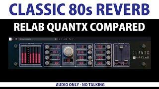 RELAB QUANTX vs SAVANT - QUICK AUDIO COMPARISON