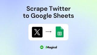 How to Scrape Twitter to Google Sheets