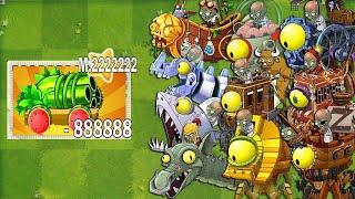 PvZ 2 Every Random Premium Plants LEVEL 2222222 Power-Up vs Final Boss Fight! #6