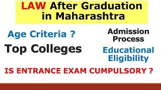 MH CET Law 2025: Paper Pattern, Eligibility, Admission Process | Law After Graduation | 3 years LLB