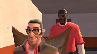 Demoman catches Sniper reading Fanfiction [15.ai SFM]