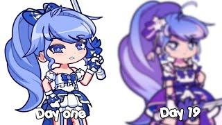 Day one of using Gacha Life 2 vs Now 