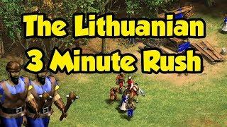 The Lithuanian 3 Minute Rush