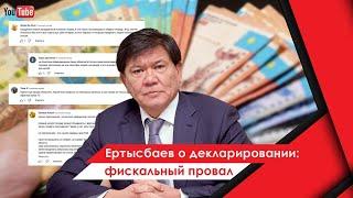 Ертысбаев о декларировании: фискальный провал