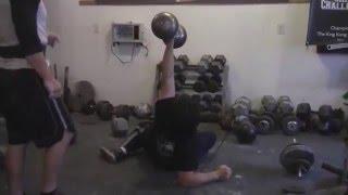 EPIC Grip Session - James Fuller 127lb Turkish Get-up