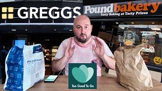 THE BEST Too Good To Go Bag I HAVE EVER HAD - But is it from GREGGS OR POUND BAKERY - Lets Compare !