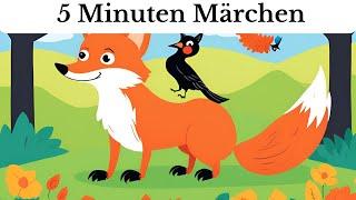 Frederik der kleine Fuchs und die Zauberkrähe – Geschichten für Kinder 🪶