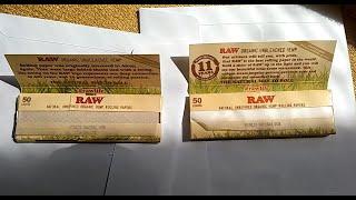 Real Raw Papers Vs Fake Raw Papers