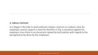 How to Resolve a Labor Dispute in Dubai & UAE