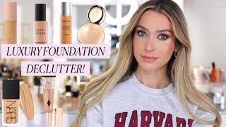 HUGE FOUNDATION COLLECTION DECLUTTER!