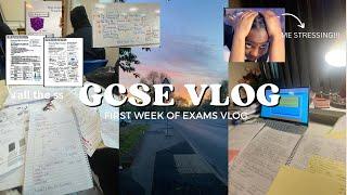 School Vlog| a week of GCSEs 2024(relatable*)