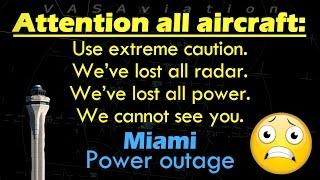 [REAL ATC] FULL LOSS OF POWER at Miami International #KMIA