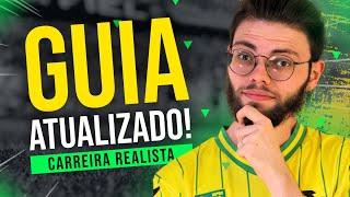 COMO EU FIZ MEU MODO CARREIRA REALISTA NO EA FC 24? - Guia Completo e Atualizado