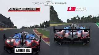 Automobilista 2 vs Le Mans Ultimate | Alpine A424 Comparison