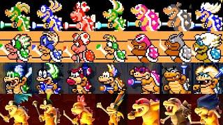 Super Mario Maker 2 - All Koopaling Battles