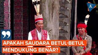 Jokowi Tegaskan Komitmen Pembangunan IKN bersama Warga Suku Dayak