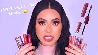 REVIEWING AND SWATCHING EVERY SINGLE NYX COSMETICS SHINE LOUD LIPSTICK | Jessa Astrid