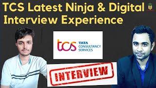 TCS Latest Digital & Ninja Interview Experience  | 1hour TCS Interview | Watch before Interview