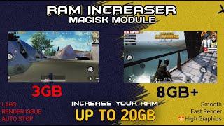 Increase RAM UP TO 20GB | ZRAM Magisk Module Expand Your Ram up to 20gb in 2022 Root