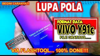 Cara Mengatasi Lupa Pola Vivo Y91c Via Sp Flashtool 100% Sukses | Vivo 1820 PD1818