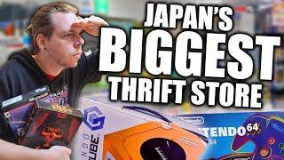 Retro Game Hunting in Japan's BIGGEST Thrift Store! (No, really...)