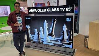 Aiwa Tem OLED Glass, TV a prova d'água e QLED de 100 polegadas em 2024