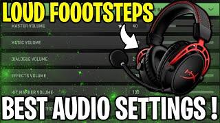 BEST Audio Settings for Modern Warfare 2! (Loud footsteps in MW2)