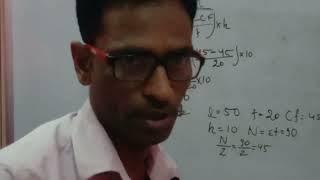 Part 3.mean,median and mode. Anand online classes by Karunesh Kumar