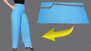 Cool way to sew pants without going to the tailor easily!