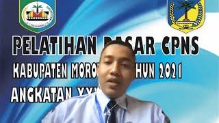 Penguatan & Pendalaman agenda I, part 2, LATSAR CPNS Angkatan 27 Kab. Morowali