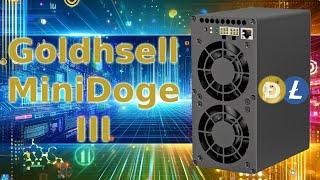 Mini Doge III Setup & Review | How Much You Can Make Mining with the Goldshell Mini Doge III