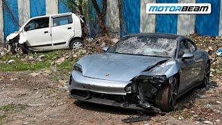 Porsche Taycan Pune Accident - Here’s All We Know | @MotorBeam