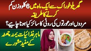 Home Remedies Se Kaise 1 Month Me 6KG Weight Loss Kiya Ja Sakta Hai? Janiye Nutritionist Dr.Yumna Se