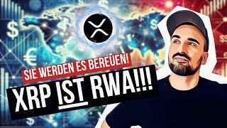 XRP wird die Nr. 1 im RWA Sektor KEIN ZWEIFEL!!! BITCOIN CHART - AUSBRUCH?!