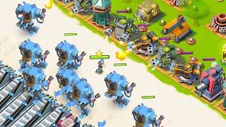 BOOM BEACH TRYING OUT THE MECH!