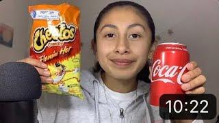 ASMR~Hot Cheeto Girl Eats Lunch With You roleplay!! (removed at 2.8M views)