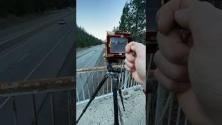 Mt Shasta on instant film