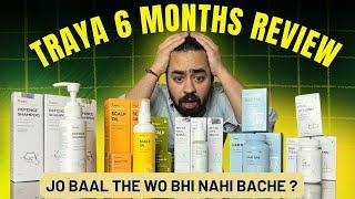 Kya traya ke products use karne se naye baal aate hai | traya hair review